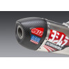 Ligne complète YOSHIMURA RS-12 Signature Series inox/silencieux alu/casquette carbone Suzuki RM-Z250