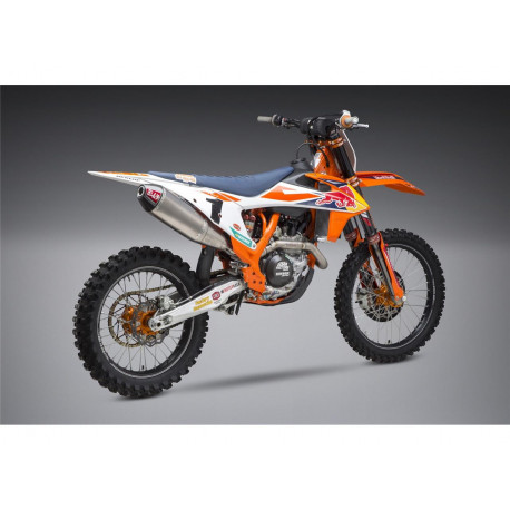 Ligne complète YOSHIMURA RS-4 Signature Series titane/silencieux titane/casquette carbone KTM/Husqvarna