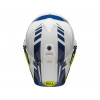 Casque BELL MX-9 Adventure Mips Dash Gloss White/Blue/Hi-Viz taille S