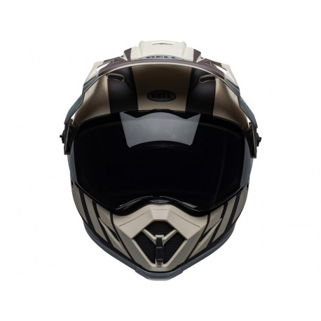 Casque BELL MX-9 Adventure Mips Dash Matte Sand/Brown/Gray taille XL