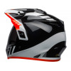 Casque BELL MX-9 Adventure Mips Dash Gloss Black/White/Orange taille S