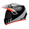 Casque BELL MX-9 Adventure Mips Dash Gloss Black/White/Orange taille S