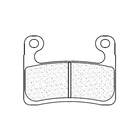 Plaquettes de frein CL BRAKES 1257XBK5 métal fritté