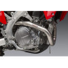 Ligne complète YOSHIMURA RS-12 Signature Series inox/silencieux titane/casquette carbone Honda CRF450R/RX