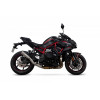 Silencieux SCORPION Red Power inox/casquette ABS noir Kawasaki Z H2