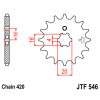 Pignon JT SPROCKETS 12 dents acier pas 420 type 546