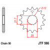 Pignon JT SPROCKETS 14 dents acier pas 530 type 566