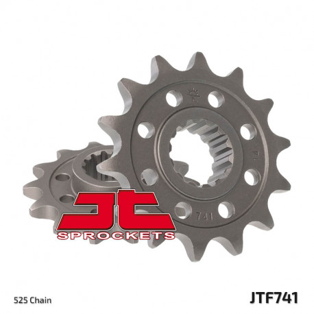 Pignon JT SPROCKETS 14 dents acier pas 525 type 741 Ducati