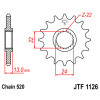 Pignon JT SPROCKETS 16 dents acier pas 520 type 1126