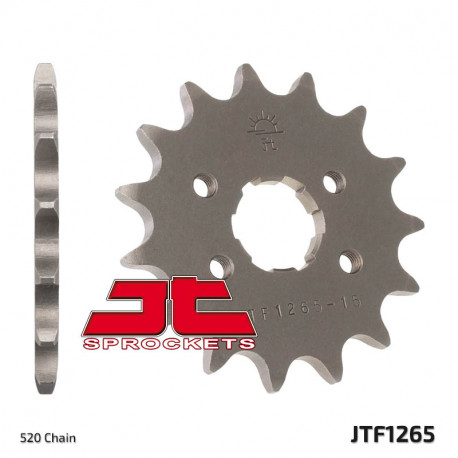 Pignon JT SPROCKETS 14 dents acier pas 520 type 1265 Honda XL250S