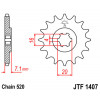 Pignon JT SPROCKETS 10 dents acier pas 520 type 1407