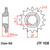 Pignon JT SPROCKETS 14 dents acier pas 520 type 1538 Kawasaki Z750