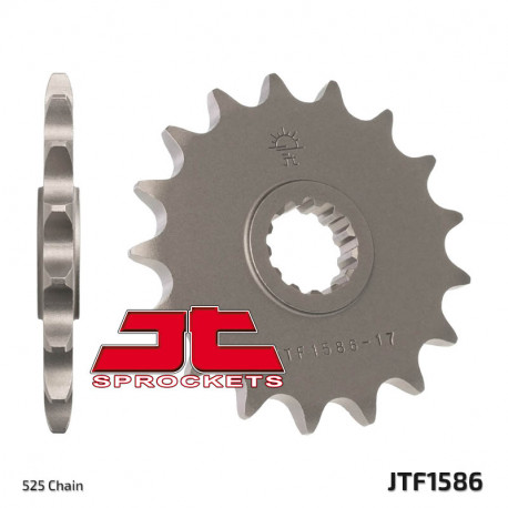 Pignon JT SPROCKETS 15 dents acier pas 525 type 1586