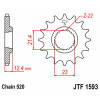 Pignon JT SPROCKETS 14 dents acier pas 520 type 1593 Yamaha YMF250R Raptor