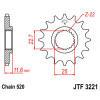 Pignon JT SPROCKETS 10 dents acier pas 520 type 3221