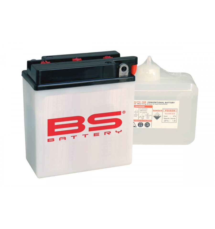 Batterie BS BTX20L-BS sans entretien livrée avec pack acide pour