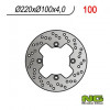 Disque de frein NG 100 rond fixe