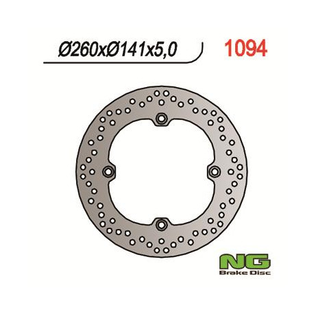 Disque de frein arrière pour SUZUKI DL650 V-STROM '04-06, DL1000 V-STROM '03-07