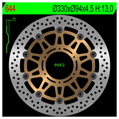 DISQUE DE FREIN FLOTTANT