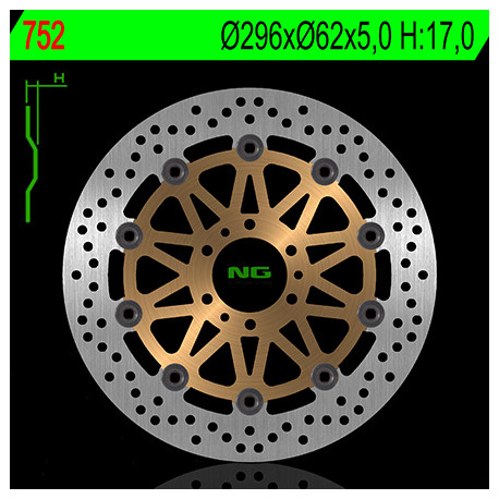 DISQUE DE FREIN FLOTTANT