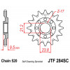 Pignon JT SPROCKETS 13 dents acier anti-boue pas 520 type 284SC