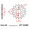 Pignon JT SPROCKETS 15 dents acier anti-boue pas 420 type 1310 Honda CRF150R