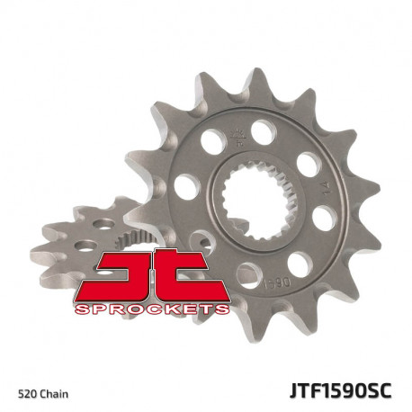 Pignon JT SPROCKETS 13 dents acier anti-boue pas 520 type 1590SC Yamaha YZ125