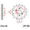 Pignon JT SPROCKETS 14 dents acier pas 420 type 252