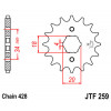 Pignon JT SPROCKETS 14 dents acier pas 428 type 259