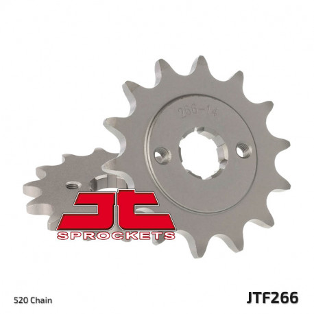 Pignon JT SPROCKETS 13 dents acier pas 520 type 266 Honda