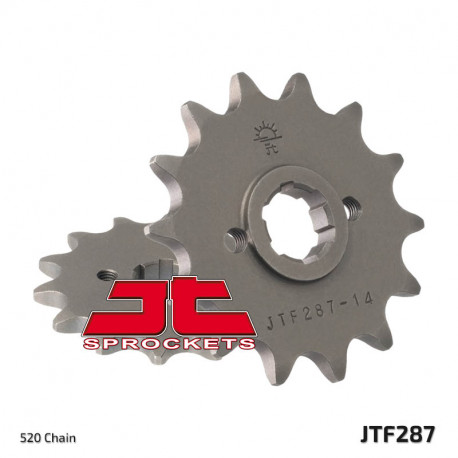 Pignon JT SPROCKETS 13 dents acier pas 520 type 287