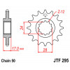 Pignon JT SPROCKETS 15 dents acier pas 525 type 295