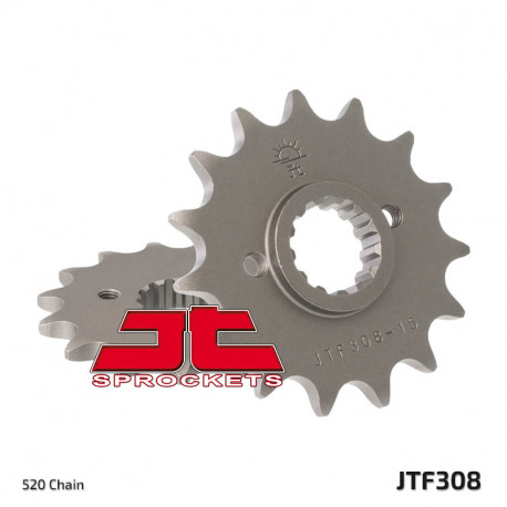 Pignon JT SPROCKETS 14 dents acier pas 520 type 308 Honda SLR650