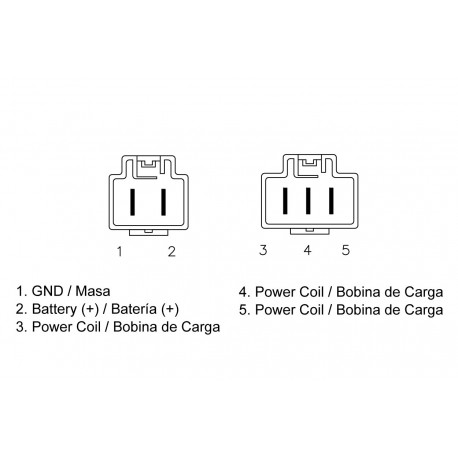 Régulateur TECNIUM  type origine Honda 