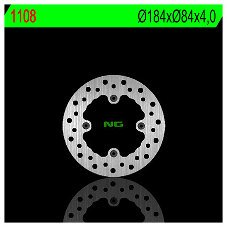 DISQUE DE FREIN ARRIERE NG Ø184 KAWASAKI KX 80