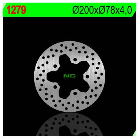 Disque de frein fixe arrière NG Dealim S1 125