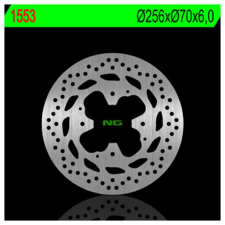 Disque de frein arrière NG 1553 rond fixe Honda