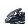 Cache-orifices clignotants R&G RACING noir Kawasaki ZX-10R