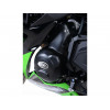 Couvre-carter gauche R&G RACING noir Kawasaki Z650