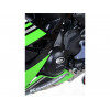 Couvre-carter gauche R&G RACING noir Kawasaki Z650