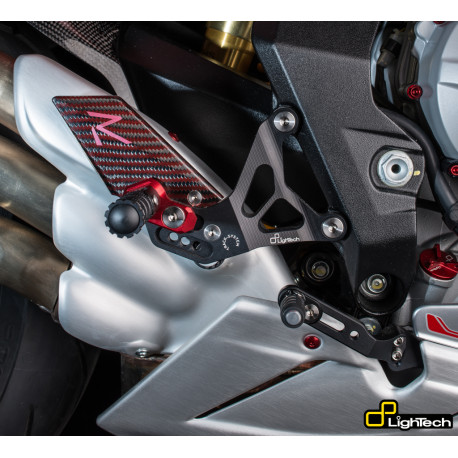 Commande reculées réglables LIGHTECH sélection standard Dicati Panigale 1299