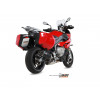 Silencieux MIVV Speed Edge inox brossé noir BMW S1000XR