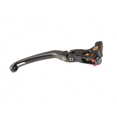 Levier de frein repliable/reglable LIGHTECH alu noir Brembo (19 X 20)