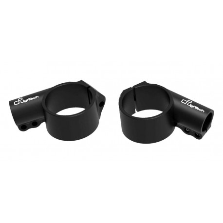 Bracelets LIGHTECH Ø51 hauteur 0mm/déport +20mm/10° noir 