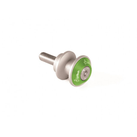 Pions de bras oscillant LIGHTECH M8 X 1,25 bicolore vert universels (la paire)