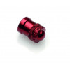 Bouchon de valve LIGHTECH rouge alu