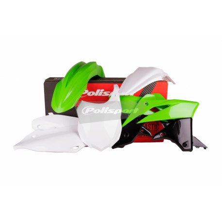 Kit plastiques Polisport couleur origine 14-15 Kawasaki KX250F