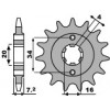 Pignon standard PBR 14 dents chaîne 520 KTM Duke 125