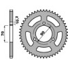 Couronne acier PBR 45 dents chaîne 420 HONDA MTX80