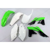 Kit plastiques UFO couleur origine 14-15 vert/blanc/noir Kawasaki KX250F 